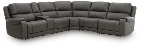 5Z - Pittson 6-Piece Power Reclining Sectional
