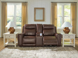 Gravier Power Reclining Loveseat with Console