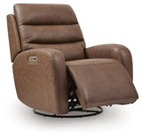 Motion-Max Swivel Glider Power Recliner