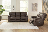 Leesworth Power Reclining Sofa and Loveseat