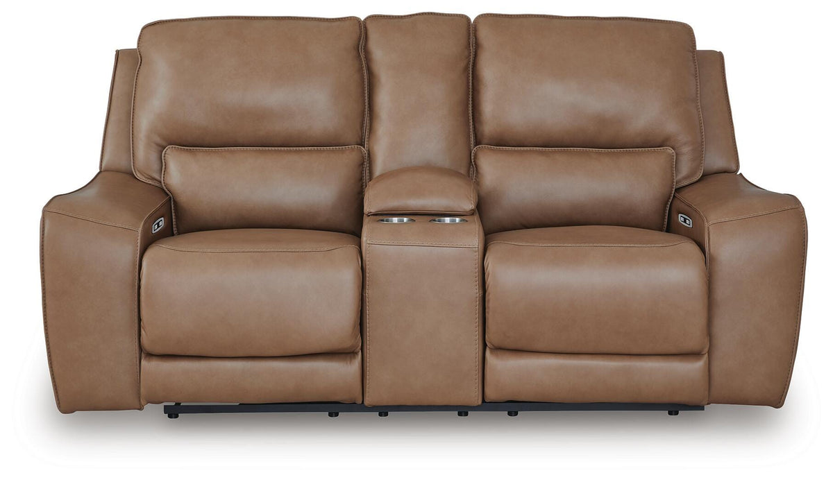 DeepWakes Power Reclining Loveseat with Console