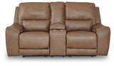 DeepWakes Power Reclining Loveseat with Console