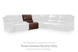 DeepWakes Power Armless Recliner
