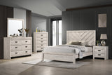 Valor Beige Bedroom Mirror (Mirror Only) - Crown Mark | Olivia Furniture