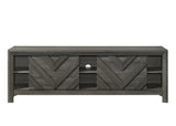 Valor Gray TV Stand - Crown Mark | Olivia Furniture