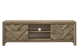 Valor Light Brown Tv Stand - Crown Mark | Olivia Furniture