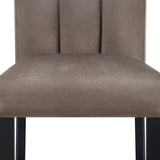 Vega Black/Brown Counter Height Chair, Set of 2 - Crown Mark | Olivia Furniture