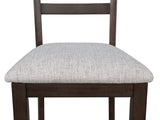 Wagner Brown Dining Chair, Set of 2 - Crown Mark | Olivia Furniture