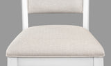 Wendy White Counter Height Chair, Set of 2 - Crown Mark | Olivia Furniture