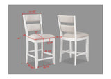 Wendy White Counter Height Dining Set | Crown Mark | Olivia Furniture