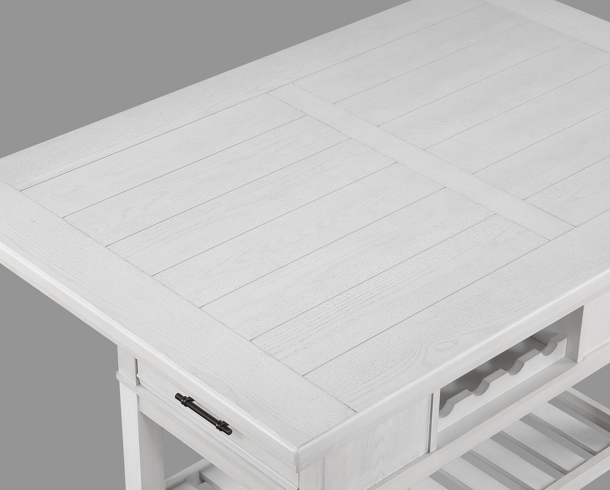 Wendy White Counter Height Dining Set | Crown Mark | Olivia Furniture