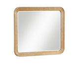 Westcott Cerused Natural Bedroom Mirror (Mirror Only) - Crown Mark | Olivia Furniture