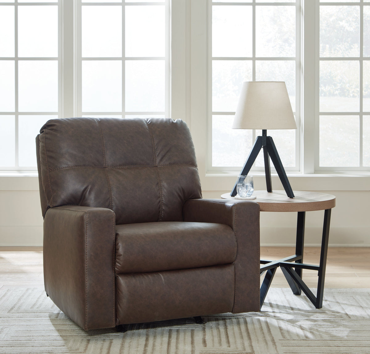 Barlin Mills Umber Recliner — product reference image 1