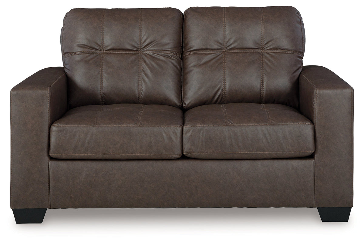 Barlin Mills Umber Loveseat — product reference image 1
