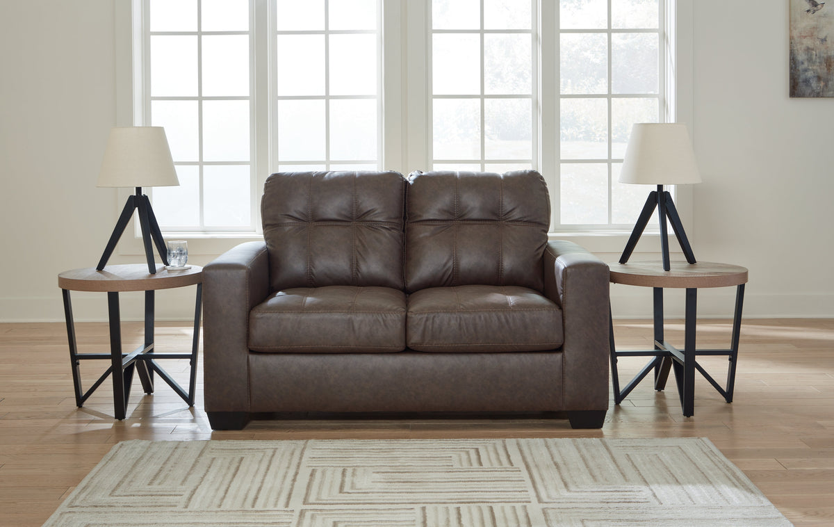 Barlin Mills Umber Loveseat — product reference image 2
