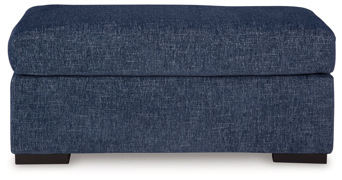 Evansley Navy Ottoman — product reference image 3