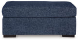 Evansley Navy Ottoman — product reference image 3