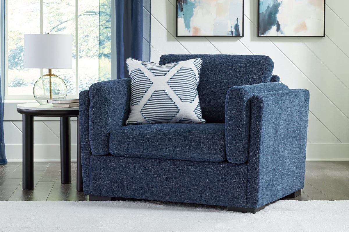Evansley Navy Oversized Chair — product reference image 1