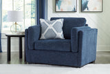 Evansley Navy Oversized Chair — product reference image 1