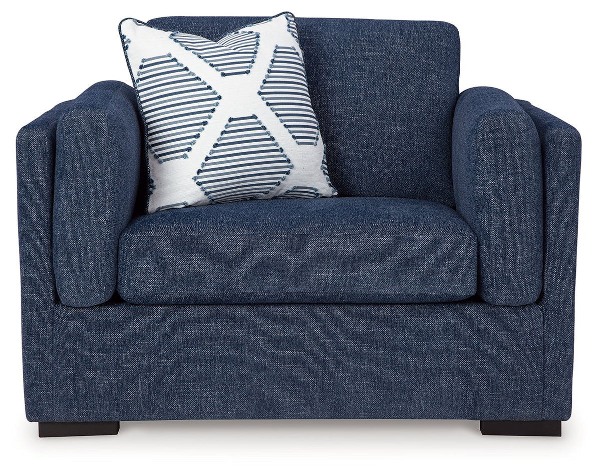 Evansley Navy Oversized Chair — product reference image 3