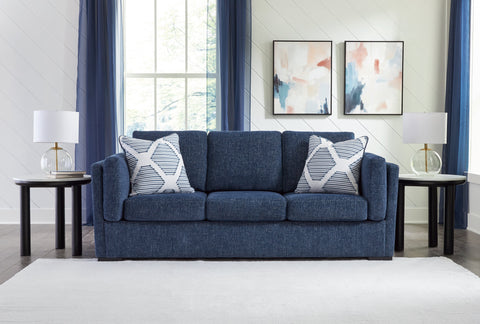 Evansley Navy Sofa — product reference image 1