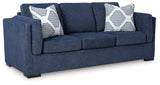 Evansley Navy Sofa — product reference image 2