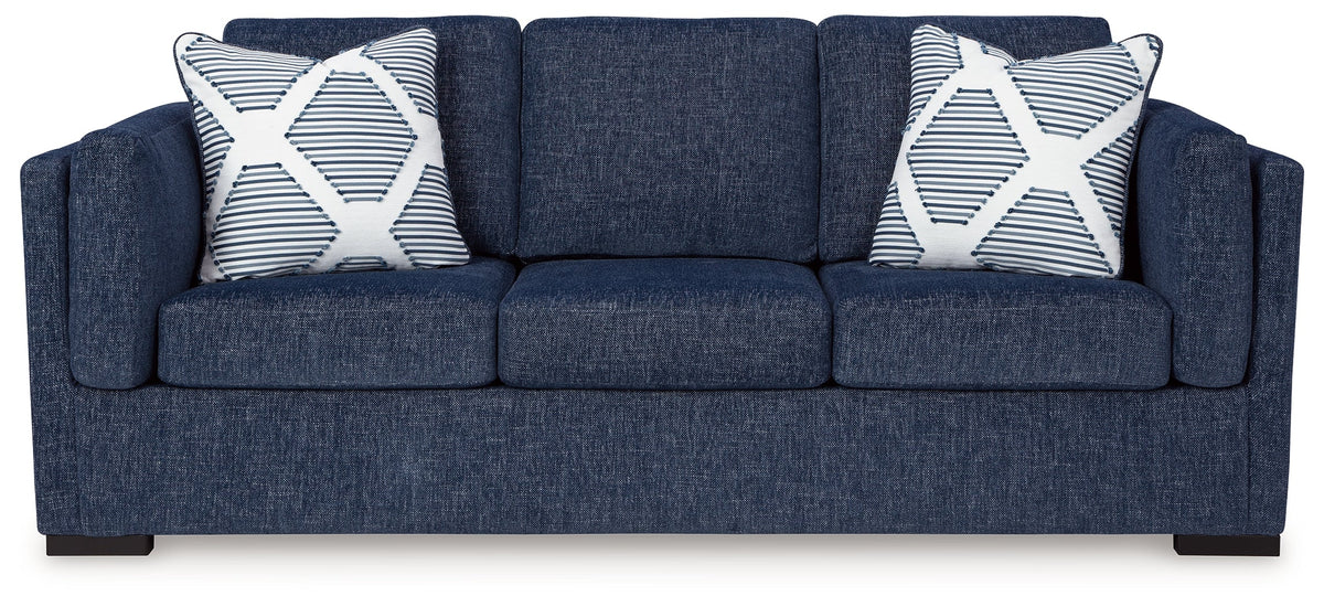 Evansley Navy Sofa — product reference image 3