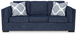 Evansley Navy Sofa — product reference image 3
