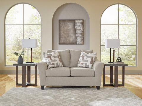 Willarae Taupe Loveseat — product reference image 1