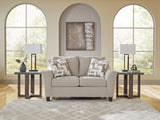 Willarae Taupe Loveseat — product reference image 1