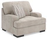 High Profile Taupe Oversized Chair — product reference image 2