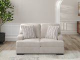 High Profile Taupe Loveseat — product reference image 1