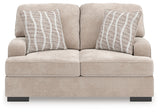 High Profile Taupe Loveseat — product reference image 3