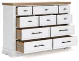 Ashbryn White/Natural Dresser — product reference image 3