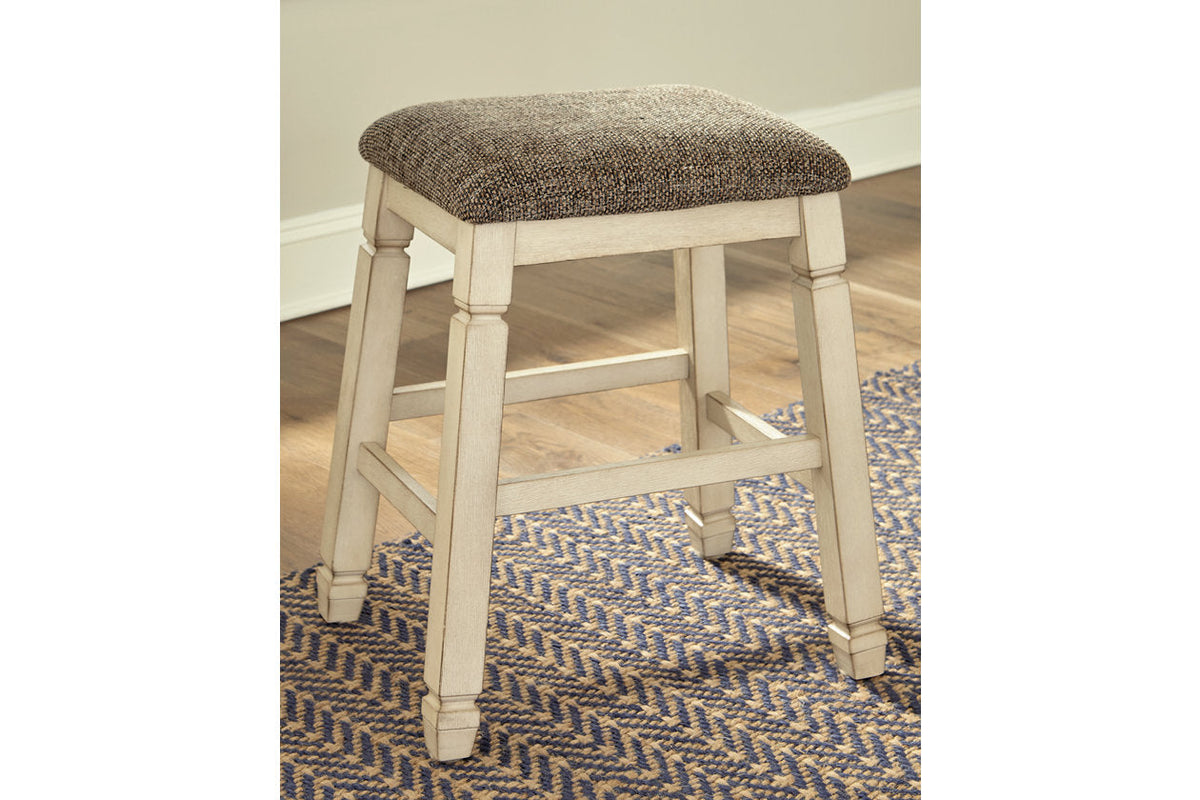 Bolanburg Two-tone Counter Height Barstool, Set of 2 — product reference image 2