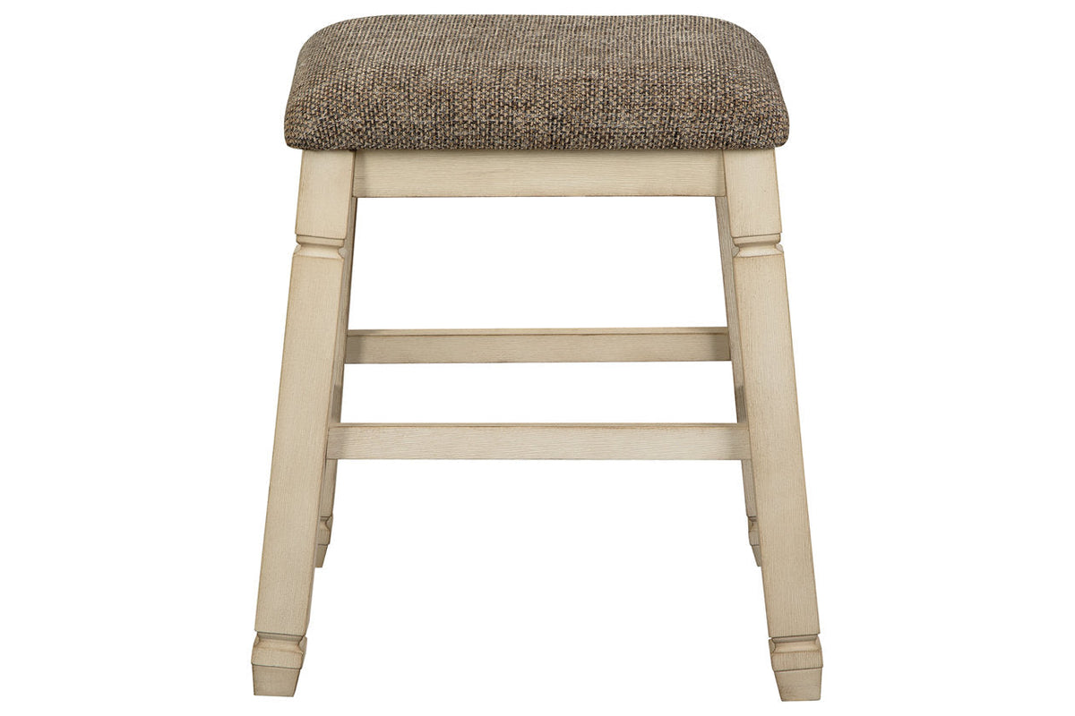 Bolanburg Two-tone Counter Height Barstool, Set of 2 — product reference image 3