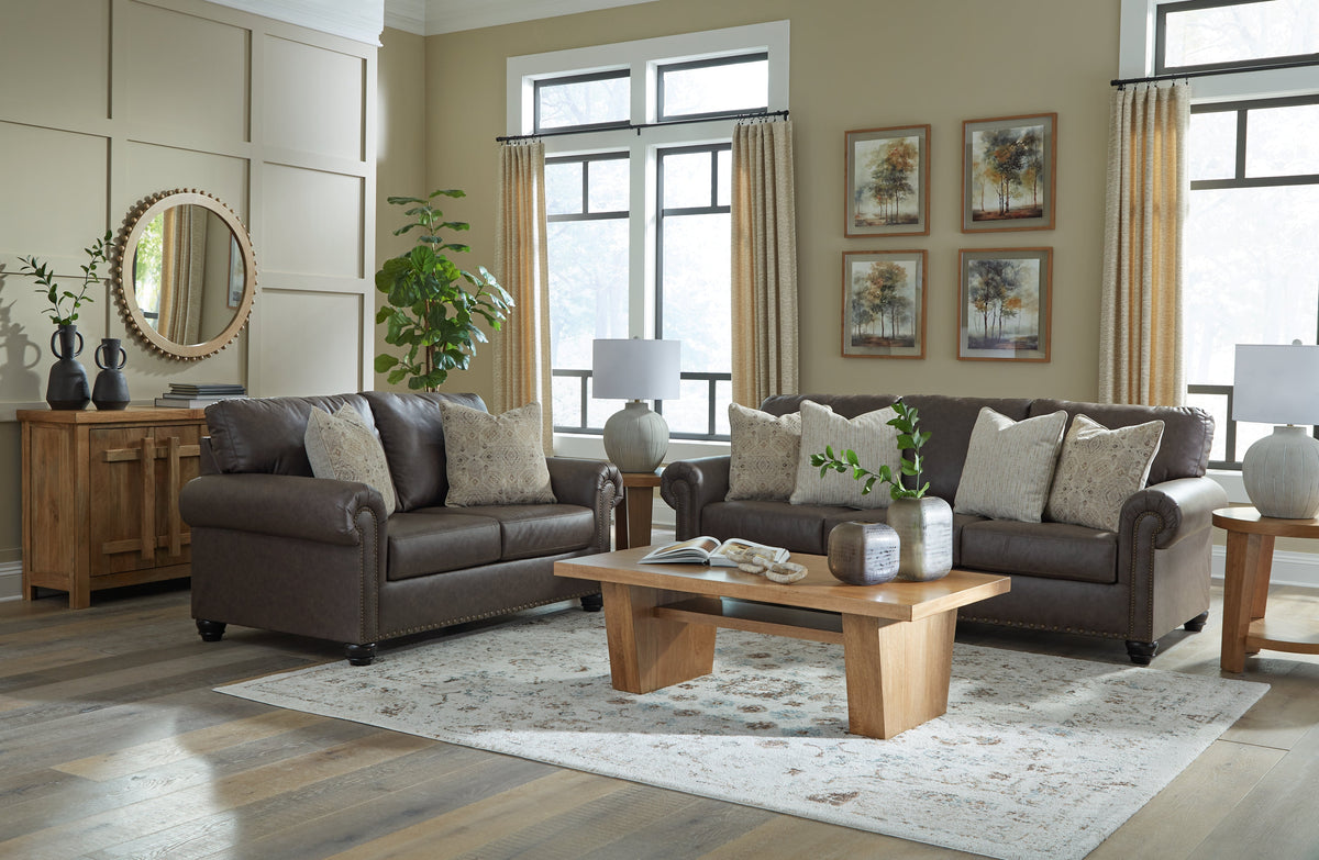 Roxmere Umber Living Room Set — product reference image 1
