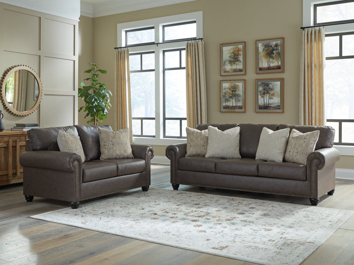 Roxmere Umber Living Room Set — product reference image 3