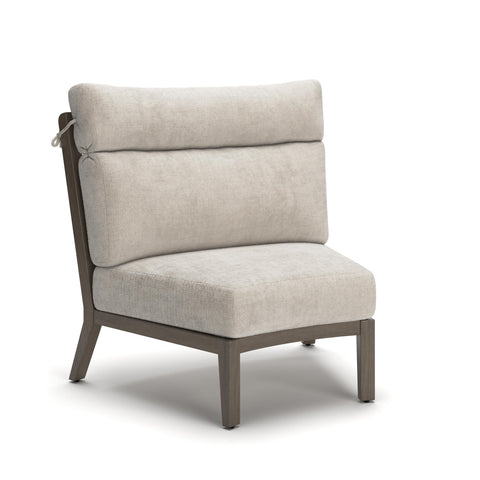 Point Sur Outdoor Armless Chair with Cushion