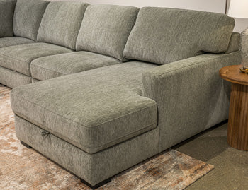 Ashley Stringer Right-Arm Facing Corner Chaise with Storage — manufacturer product photo; PC8881017S