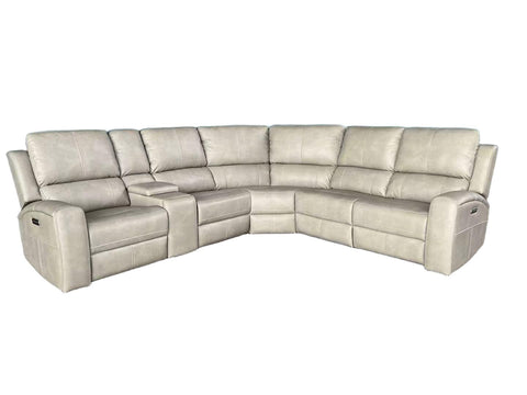 Brickston Grey Power Reclining Sectional
