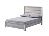 Crown Mark Adelaide Driftwood Upholstered Panel Youth Bedroom Set - Photo 2 | Olivia Furniture Houston