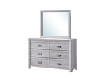 Crown Mark Adelaide Driftwood Upholstered Panel Youth Bedroom Set - Photo 8 | Olivia Furniture Houston