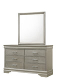 Crown Mark Amalia Champagne Silver Panel Youth Bedroom Set - Photo 3 | Olivia Furniture Houston