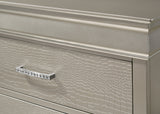 Crown Mark Amalia Champagne Silver Panel Youth Bedroom Set - Photo 6 | Olivia Furniture Houston