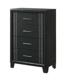 Crown Mark Charlie Charcoal Youth Bedroom - Photo 11 | Olivia Furniture Houston