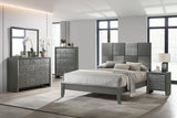 Crown Mark Denker Gunmetal Panel Youth Bedroom Set - Photo 1 | Olivia Furniture Houston