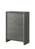 Crown Mark Denker Gunmetal Panel Youth Bedroom Set - Photo 7 | Olivia Furniture Houston