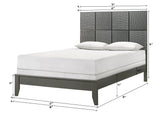 Crown Mark Denker Gunmetal Panel Youth Bedroom Set - Photo 8 | Olivia Furniture Houston