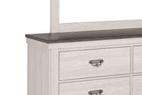 Crown Mark Leighton Cream/Brown Panel Youth Bedroom Set - Photo 7 | Olivia Furniture Houston